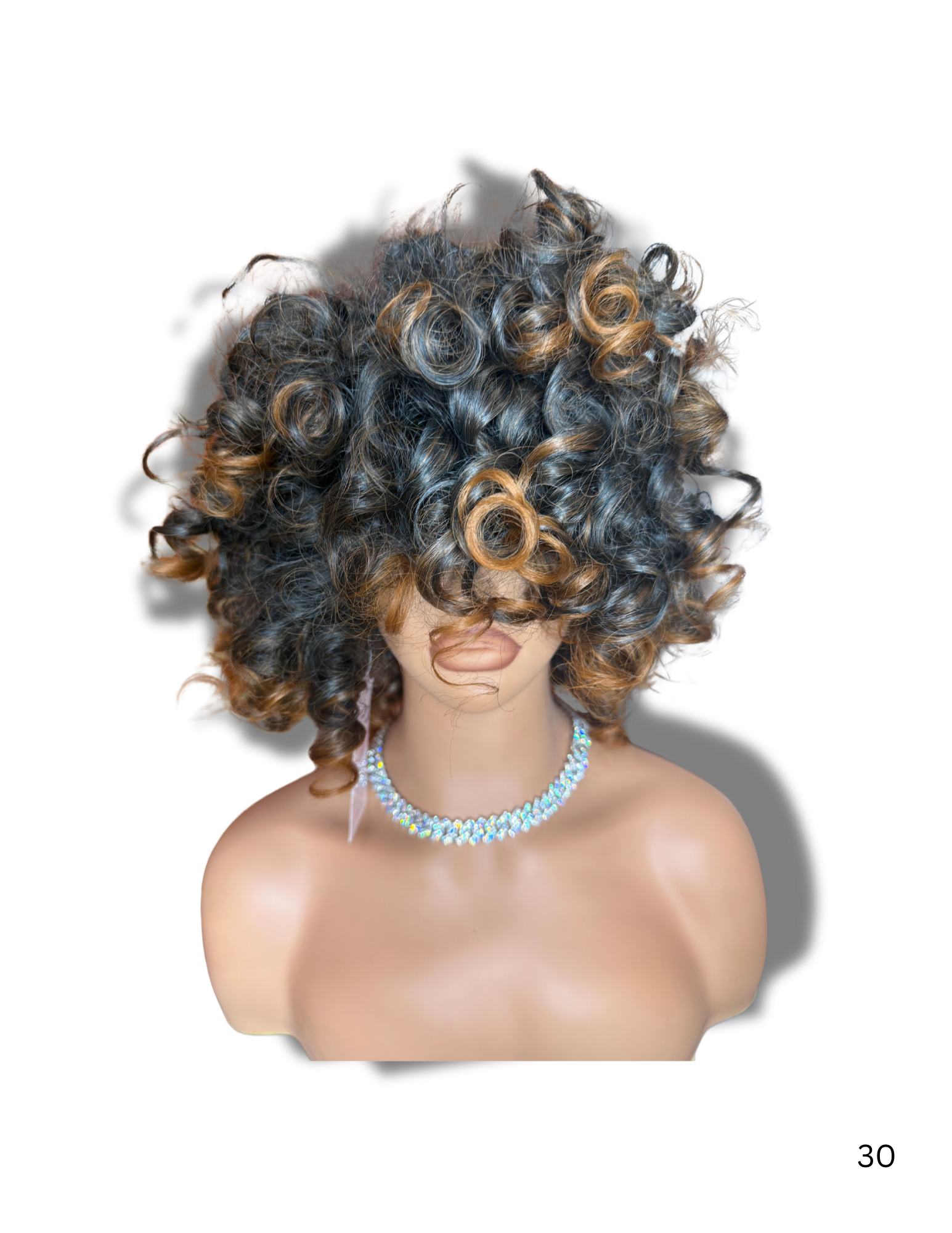 Synthetic Defined Curly Wig Heat Resistant High Quality Budget Friendly